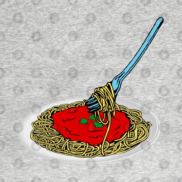 Girl Eating Spaghetti Sticker by MovieFunTime